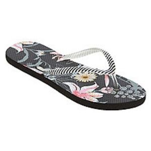 NWT Mixit Womens Printed Zori Flip-Flops 7/8